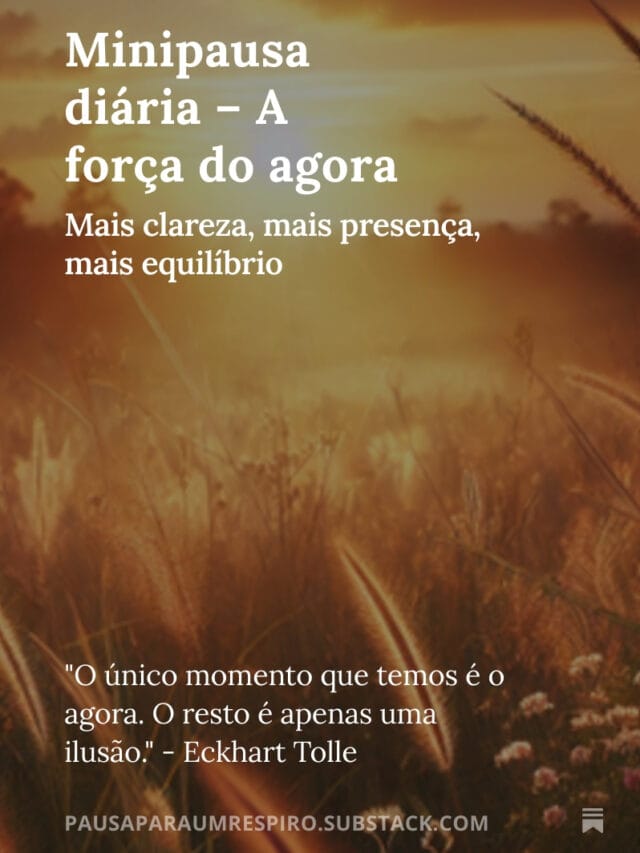 Minipausa diária – O poder do silêncio (Copia) (Copia)